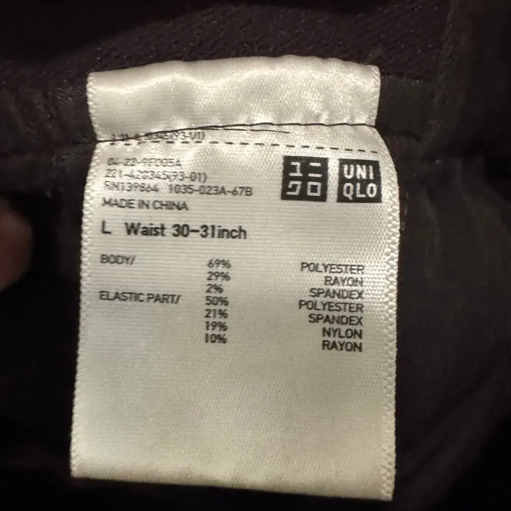 Uniqlo these slim